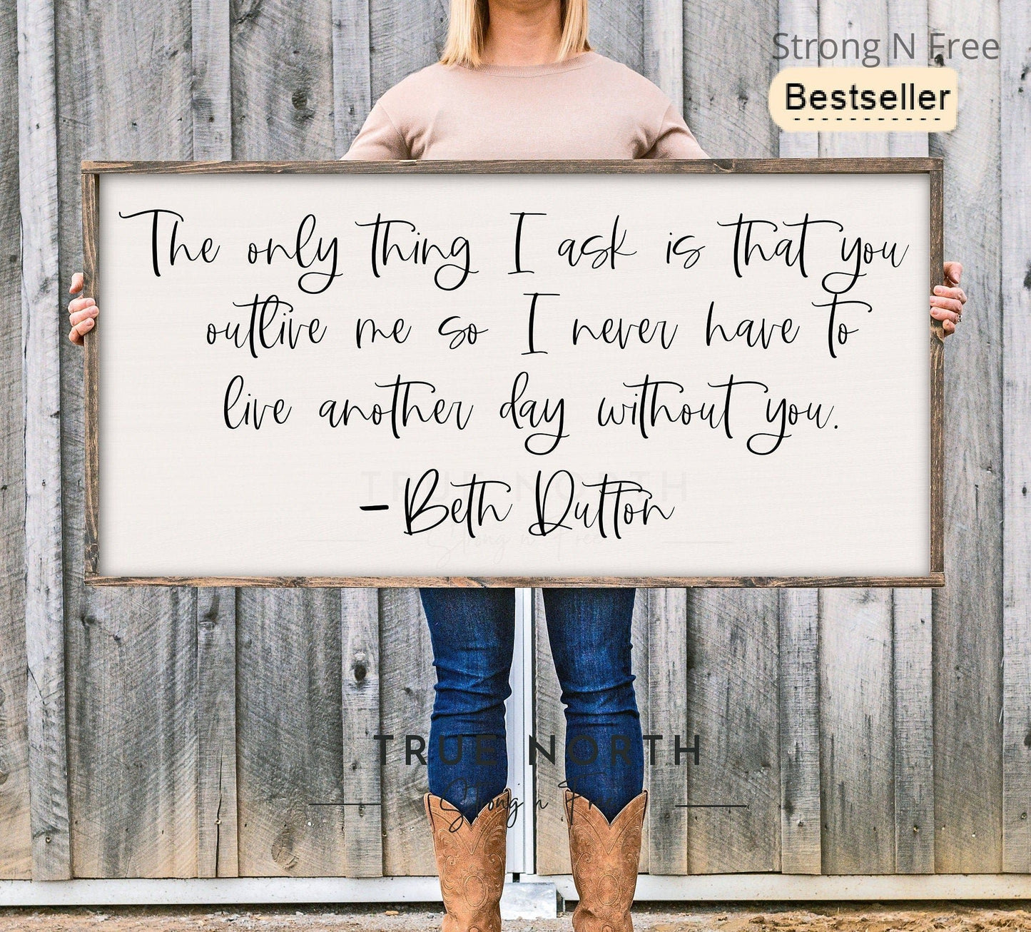 Yellowstone sign, Beth Dutton sign, love sign, master bedroom sign, | Country Sign | Western Sign | Cowboy Cowgirl | Farmhouse Sign