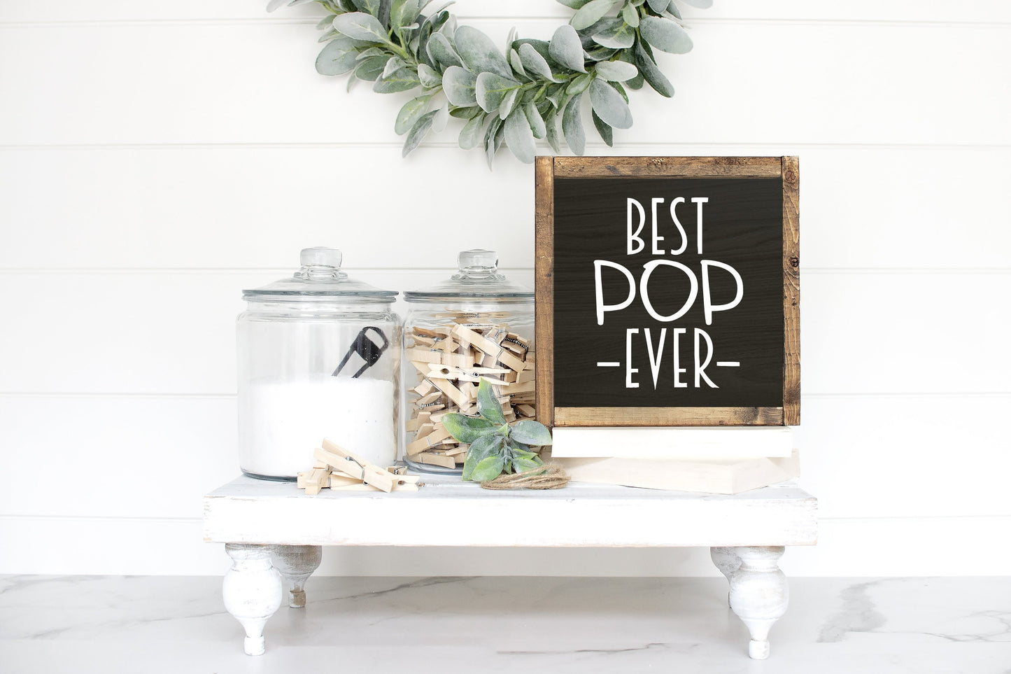 Best Pop Ever / father sign / husband sign / dad sign