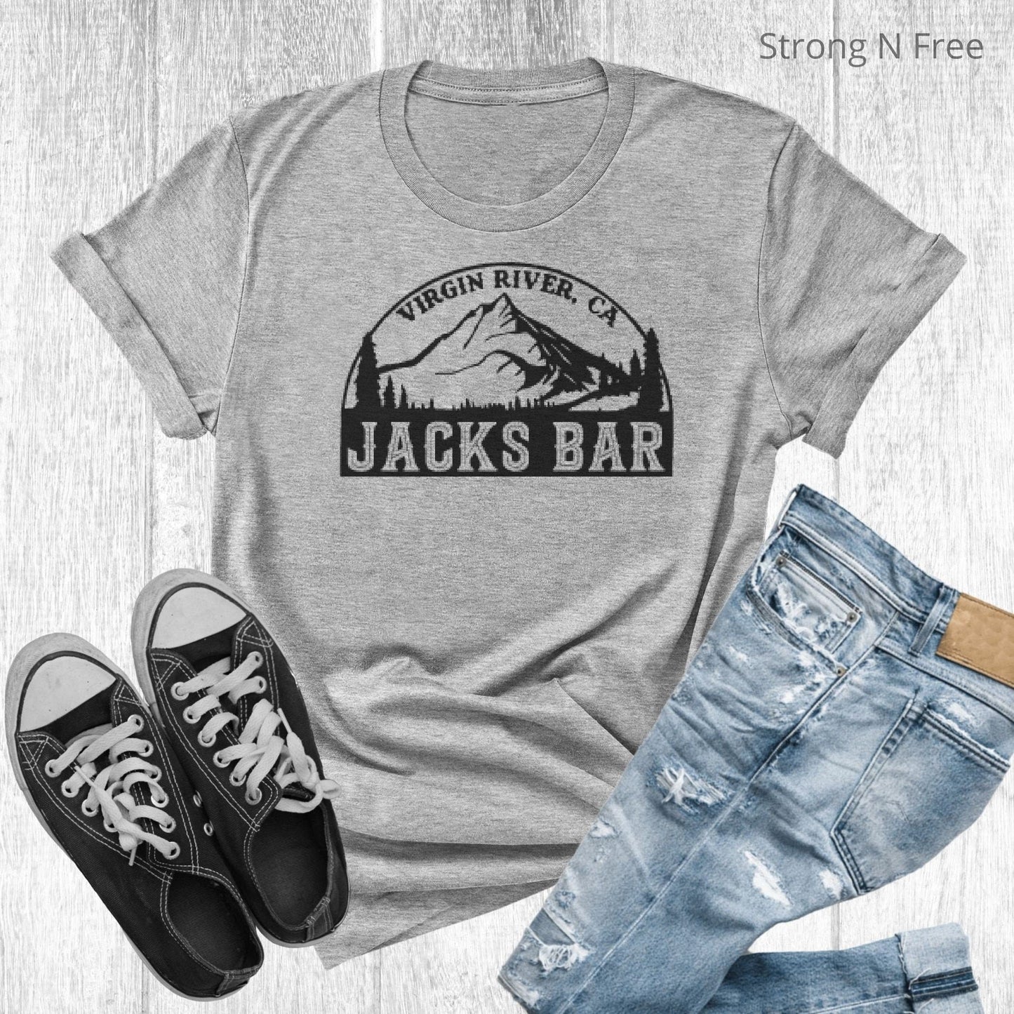 Welcome to Virgin River Home of Jacks Bar Shirt, TV show shirt, Virgin River Shirt, Comfy Shirt, Unisex Sizing, Gift for her