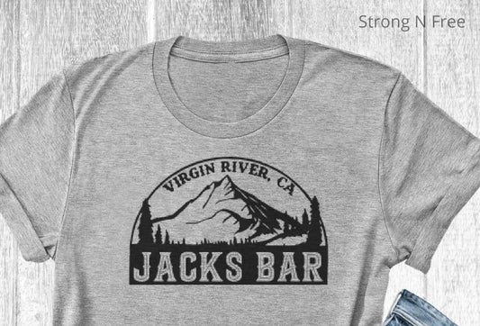 Welcome to Virgin River Home of Jacks Bar Shirt, TV show shirt, Virgin River Shirt, Comfy Shirt, Unisex Sizing, Gift for her