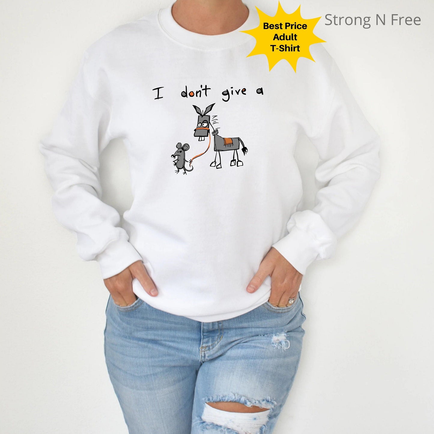 I Don't Give a Rats Ass Shirt, Funny Unisex Shirt, Women Funny Tee, Mens Funny Tee, Funny Shirt, Rats Ass Shirt, Funny Adult Shirt .