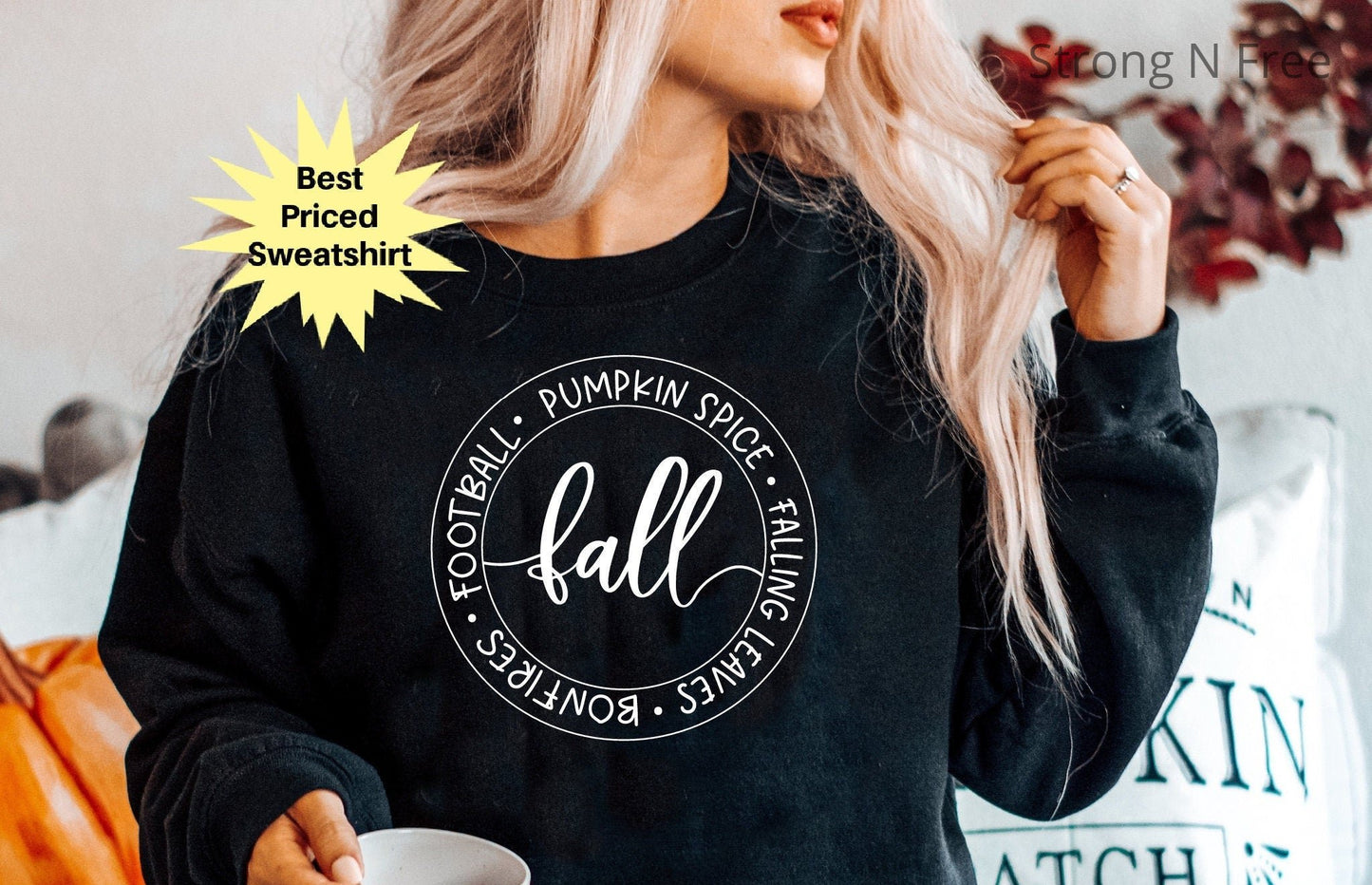 Fall Sweatshirt Women, Fall Sweater, Fall Pumpkin Sweatshirt, Fall Shirt, Pumpkin Patch, Hello Pumpkin, Autumn, Halloween For Women, For Men