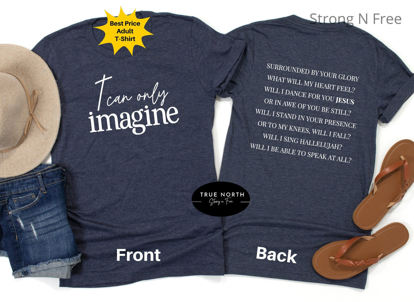I Can Only Imagine Shirt, Christian T-Shirt, Christian Lyric Shirt, Religious Unisex Shirt, MercyMe Lyric Shirt