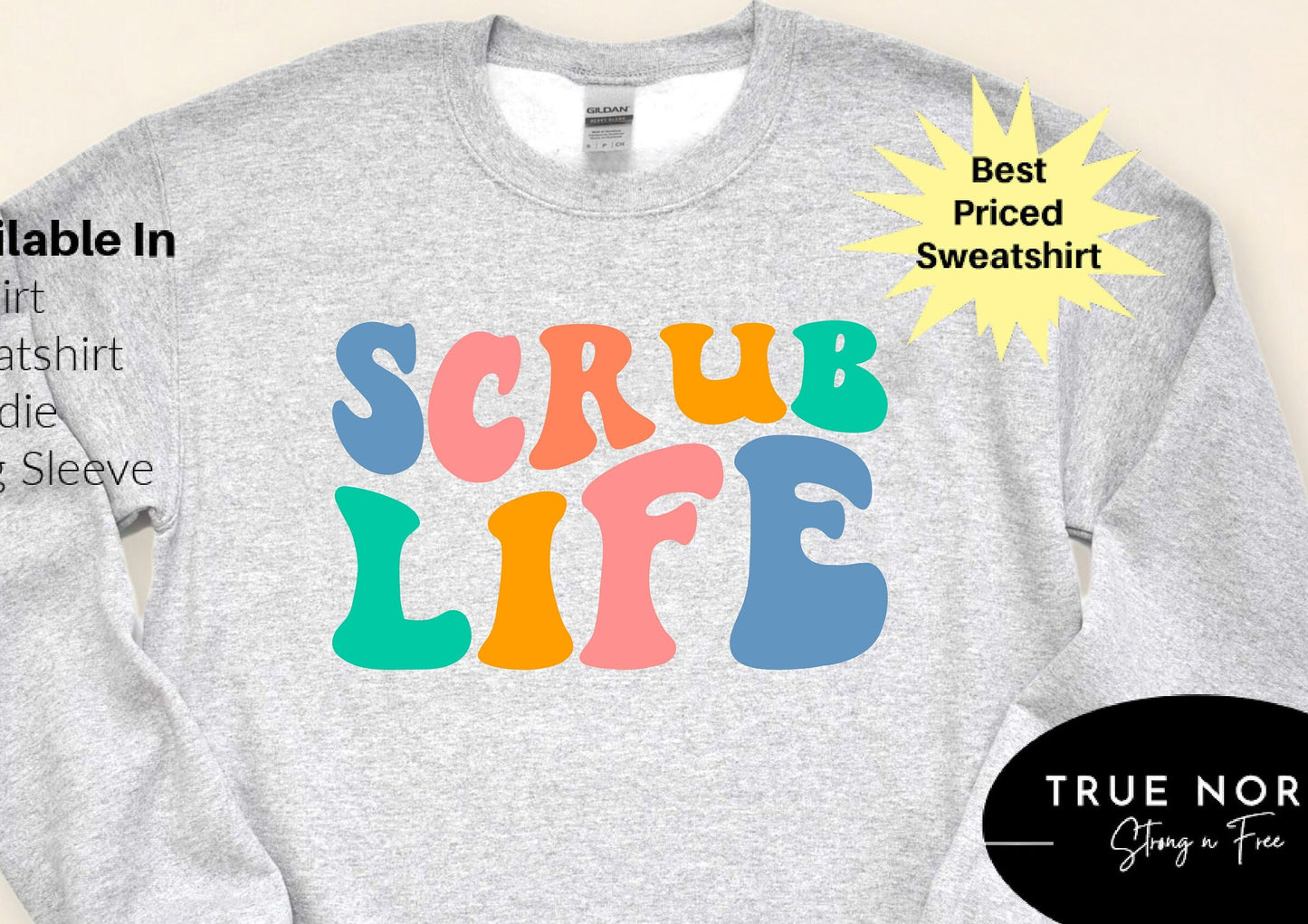 DTF Transfer Nurse , Nurse , Nurse Sweater, Nurse Student, Crewneck Sweater,New Nurse, Nurse , Nurse Graduate , Nurse Appreciation