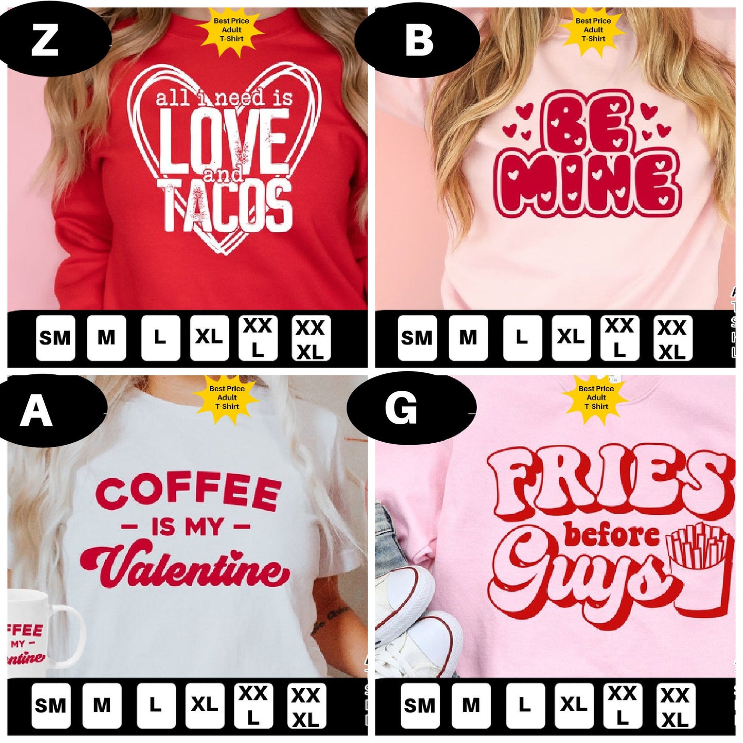 DTF Transfers Womens Valentines Day , Valentine Coffee , Womens Valentines Day , Valentines Day , Valentines