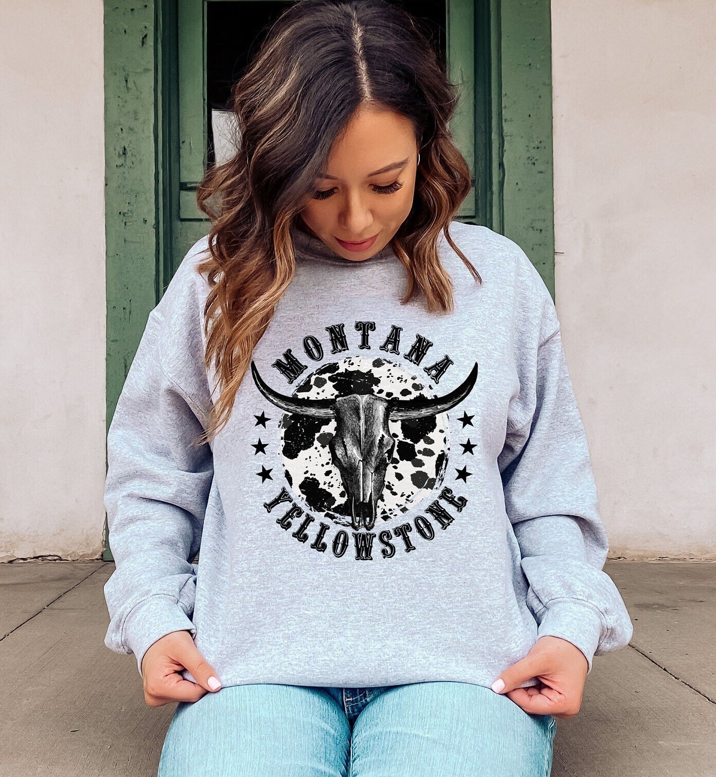 DTF Transfer Yellowstone Dutton Ranch  Bull Cow Vintage Design