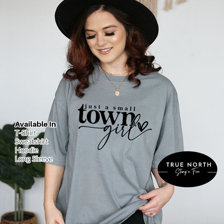 DTF Transfers Just a Small Town Girl,