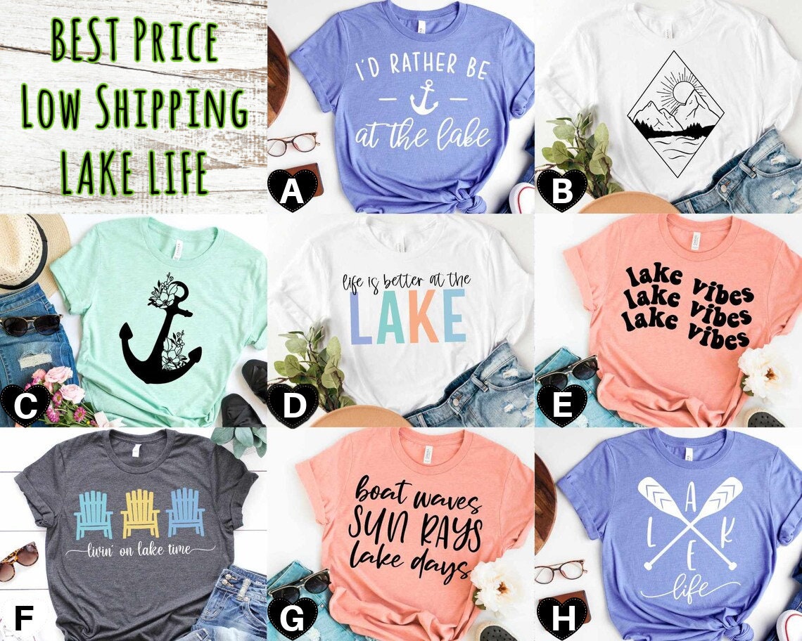 DTF Transfers Lake Life Designs