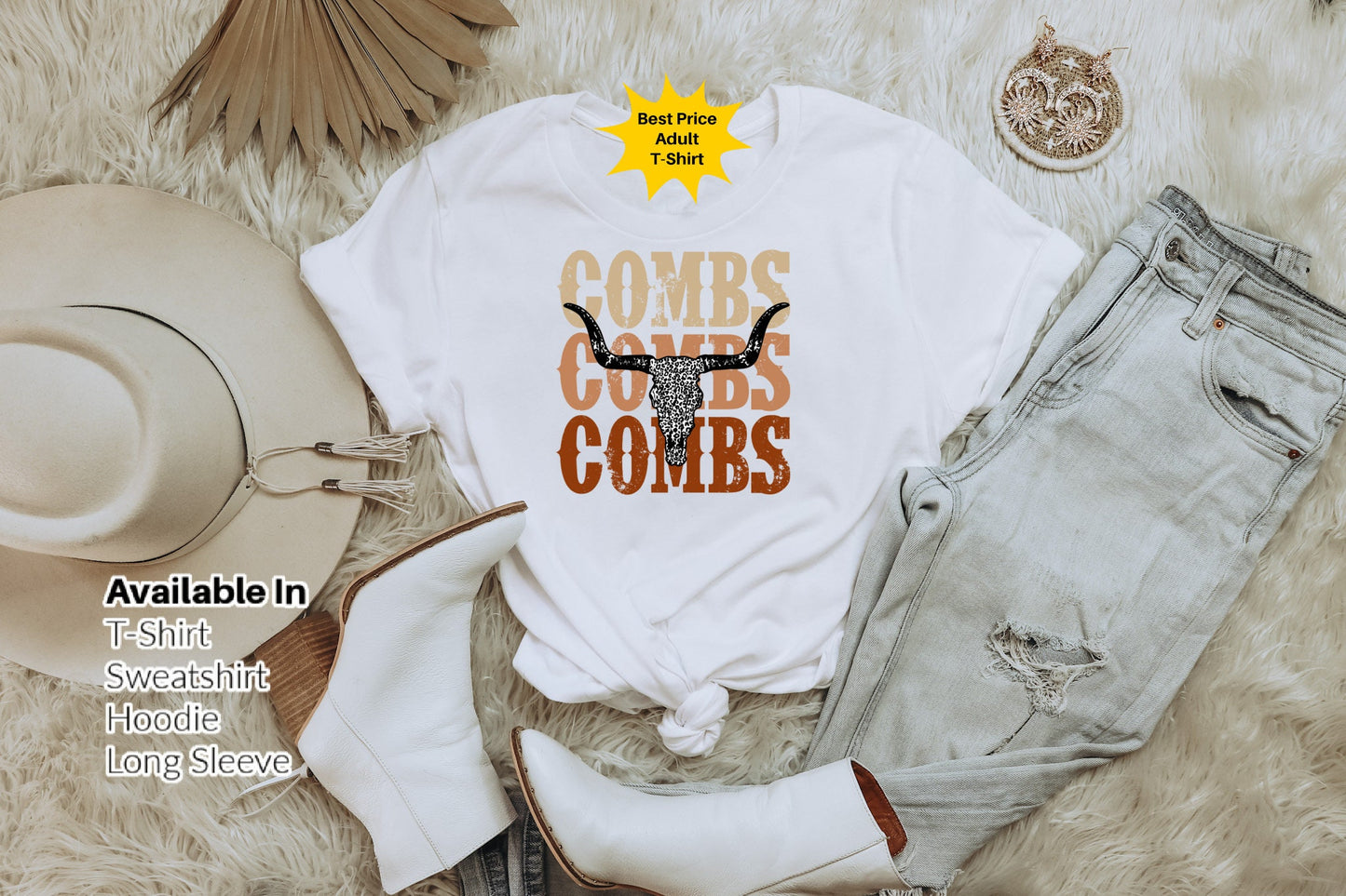 DTF Transfer Country Design Bull Design