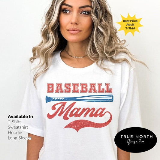 DTF Transfer Baseball Mom Shirt, Baseball Mother