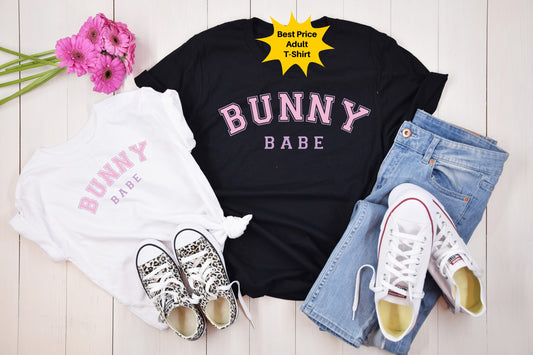 Bunny Babe Shirt, Cute Easter Shirt, Easter Bunny Shirt, Bunny Shirt, Easter Outfits, Trend Easter Shirts, Easter TShirt, Easter Day Gift .