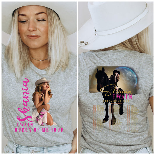 Shania Twain Queen Of Me Tour - Front & Back