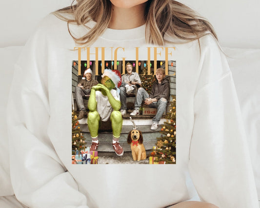 Sweatshirt Hoodie T-Shirt Christmas Thug Life Christmas Gang