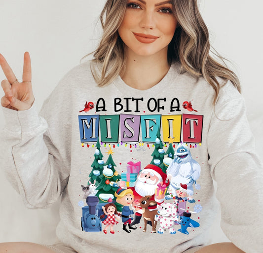 Sweatshirt Hoodie T-Shirt Christmas A Bit Of Misfits