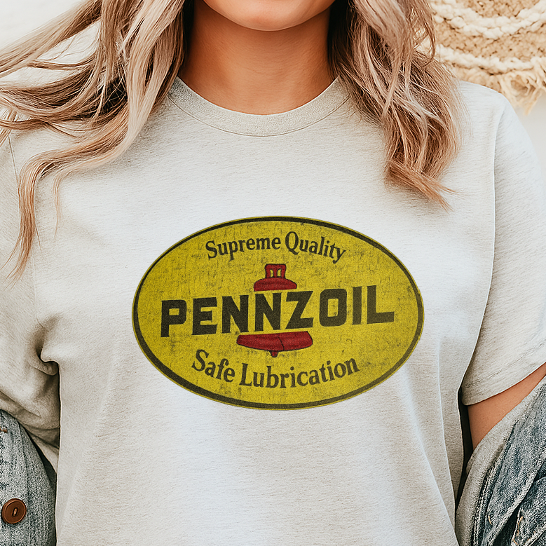 Sweatshirt Hoody – Vintage Pennzoil Logo Retro Design