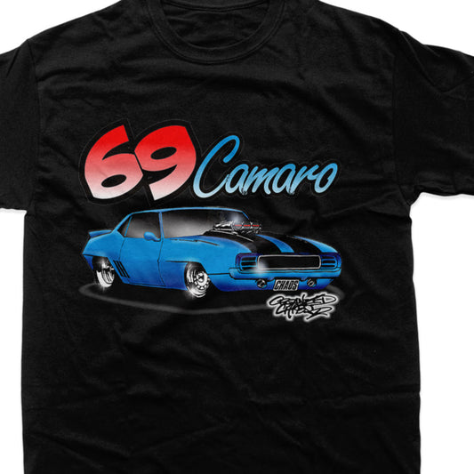 Sweatshirt T-Shirt Crewneck Gear Heads - 69 Camaro