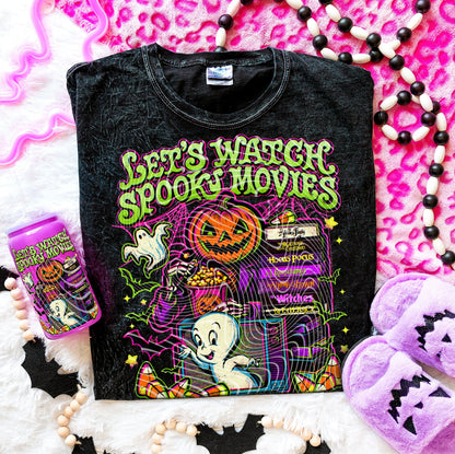 T- Shirt Crewneck Hoodie Halloween – Let’s Watch Spooky Movies