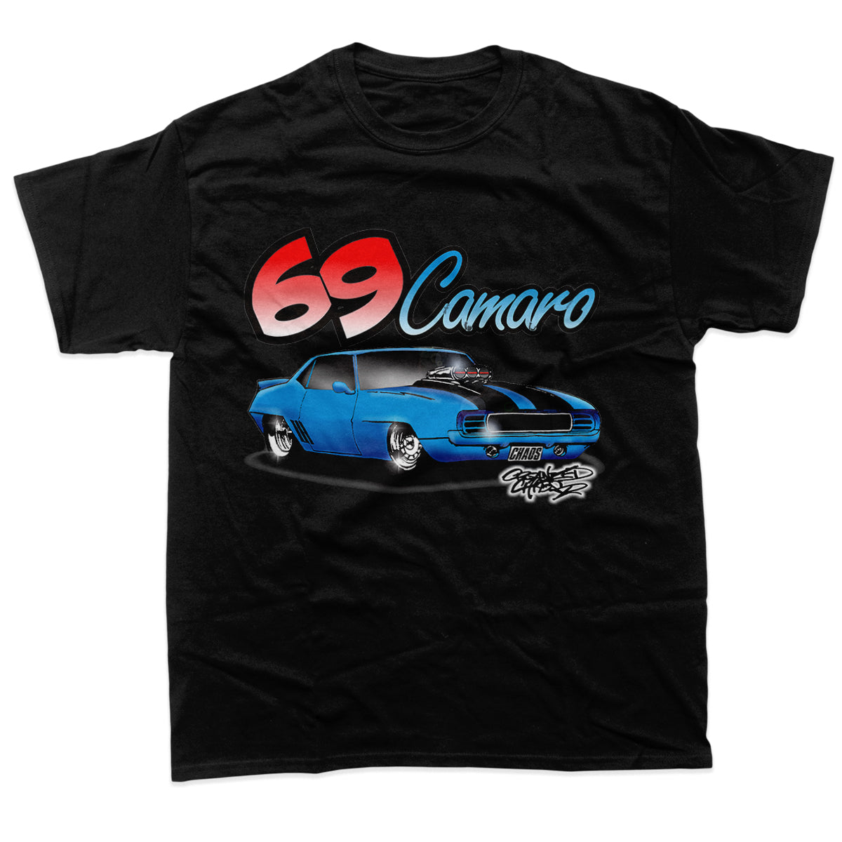 Sweatshirt T-Shirt Crewneck Gear Heads - 69 Camaro