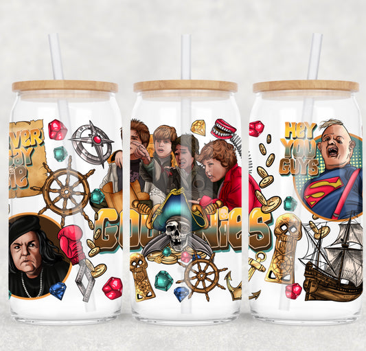 UV-DTF Cup Wrap The Gooonies Movie Scene