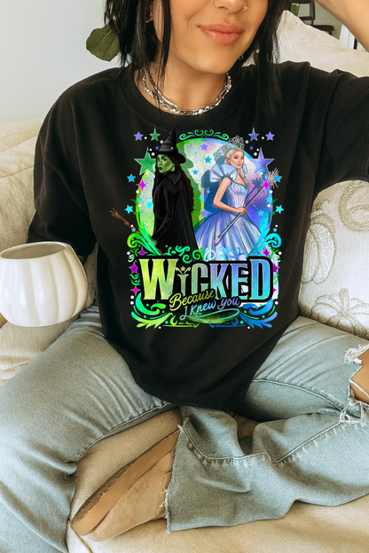 DTF Transfer Wickedd Musical Inspired Design