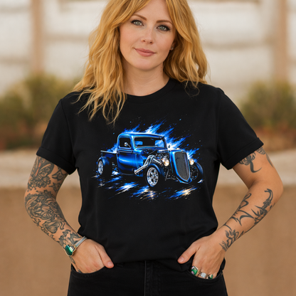 DTF Transfer Halftone 1933_1934 Ford Hot Rod Pickup