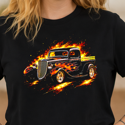 DTF Transfer Halftone 1933__1934 Ford Hot Rod Pickup