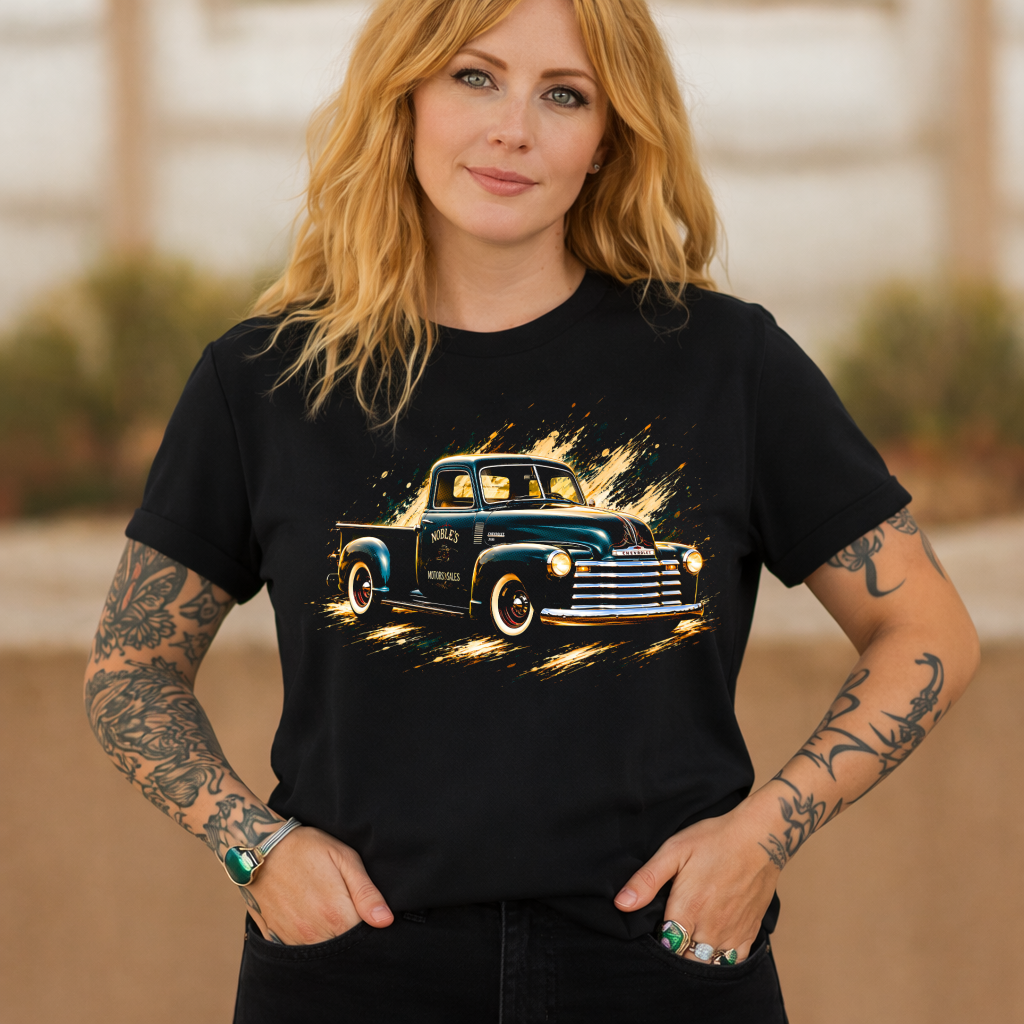 DTF Transfer Halftone 1951_1953 Chevrolet 3100