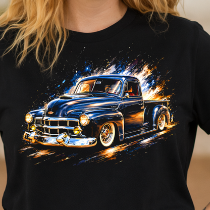 DTF Transfer Halftone 1954_1955 Chevrolet 3100 Stepside Pickup