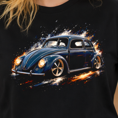 DTF Transfer Halftone 1958_1967 Beetle