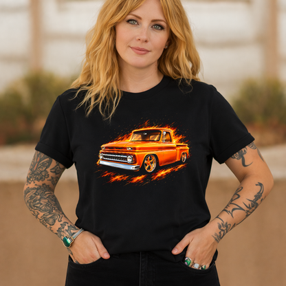 DTF Transfer Halftone 1964_1966 Chevrolet C10