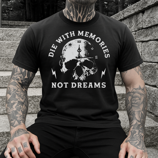 DTF Transfer Gear Heads – Die With Memories Not Dreams