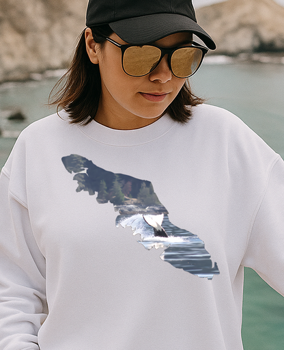 DTF Transfer – Vancouver  Island Silhouette Whale Nature