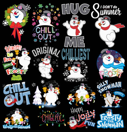 Premade Gangsheet DTF Frostyy Snowperson