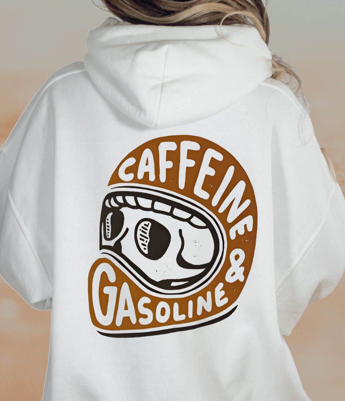 DTF Transfer Gear Head Caffeine & Gasoline