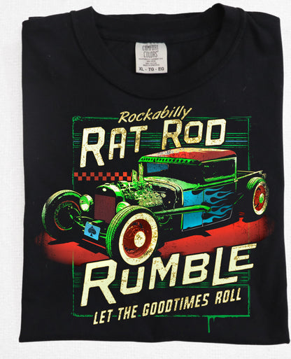 Vintage Rat Rods T-Shirt Sweatshirt or Hoodie - Unique Retro Style for Car Enthusiasts