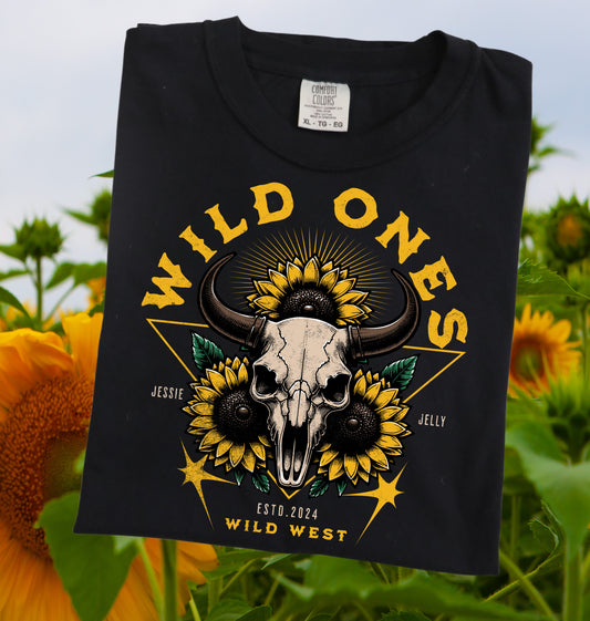 DTF Transfer Western Jelly Roll Wild Ones