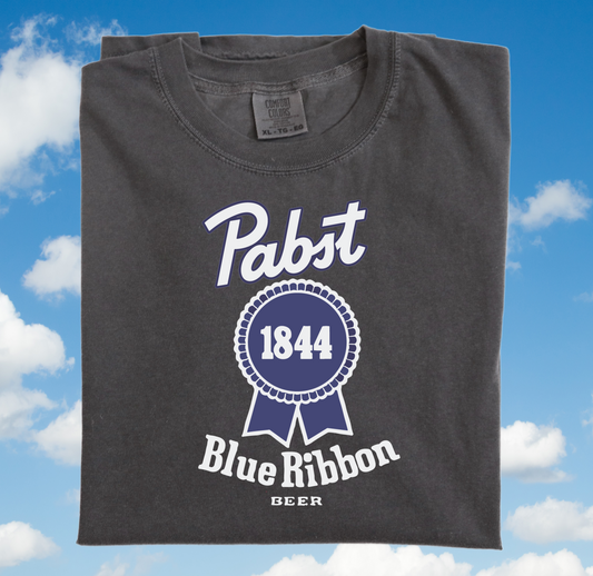 T-Shirt Or Sweatshirt Blue Rib Beer .