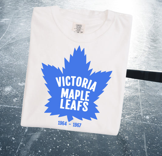 DTF Transfer Vintage Victoria Maple Leaf's 1964-1967