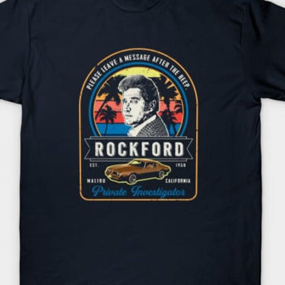 T-Shirt Or Sweatshirt  Vintage Rockford Investigations