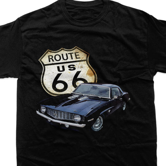 DTF Transfer Route 66 – Classic Muscle Car Design 🚗🛣️🔥