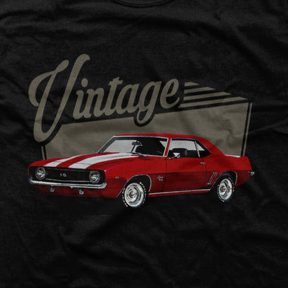 DTF Transfer Gear Heads - "Vintage" Classic Car Design