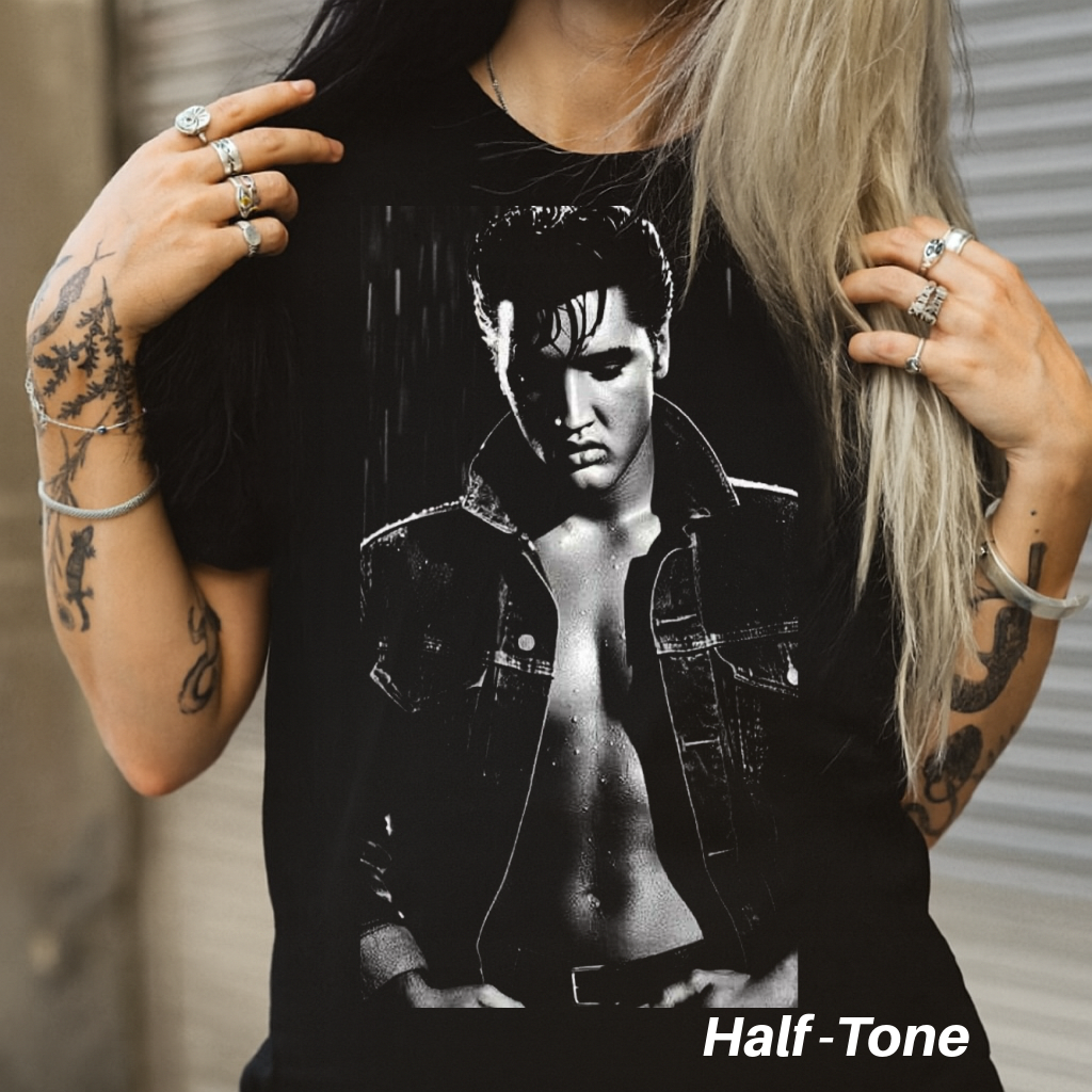 DTF Transfer Half-Tone THE KING