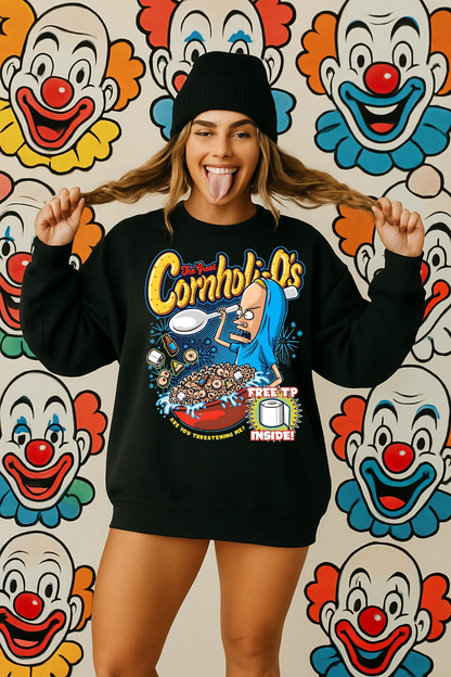 T-Shirt Hoody Crewneck Cornholi-O’s – Are You Threatening Me?!