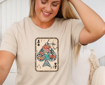 DTF Transfer Vintage Ace Of Spades Country