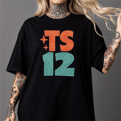 DTF Transfer TS 12 Sparkle Style Print ShowGirl
