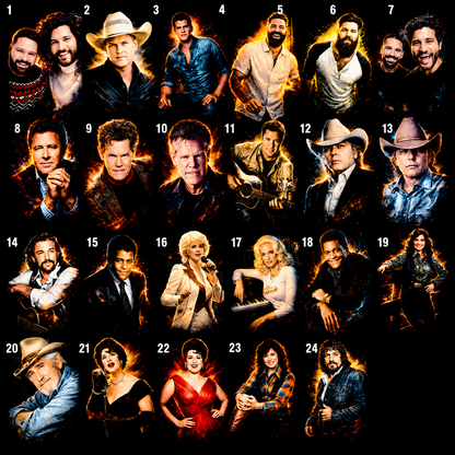 DTF Transfer Halftone Country Pack – OVER  100 To Pick