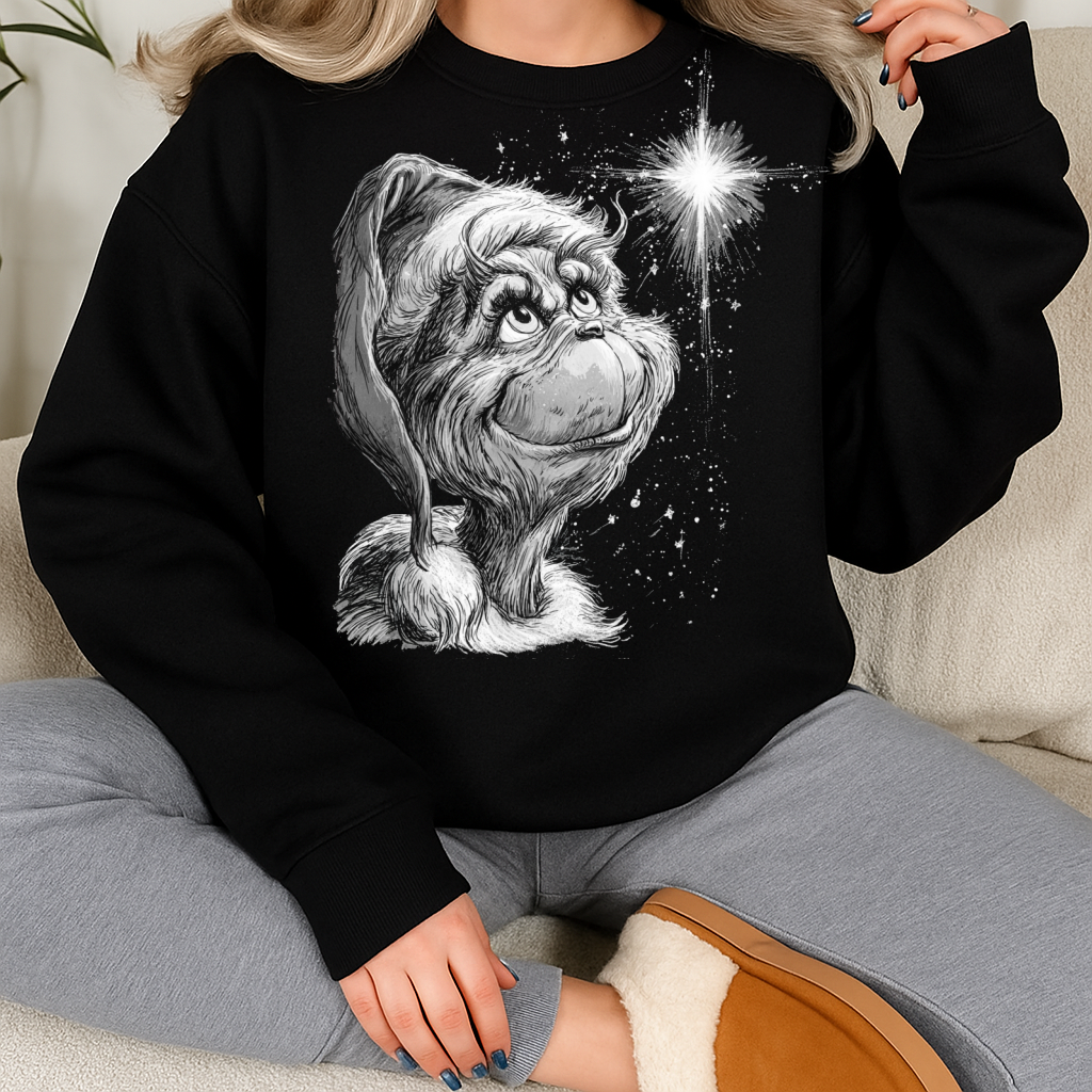 Sweatshirt Hoodie – Faith Inspired Christmas Star Design