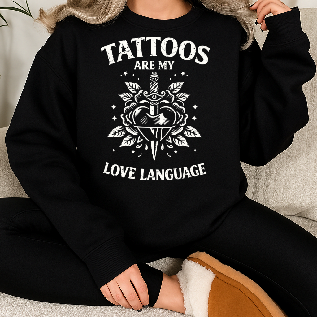 DTF Transfer Tattoos Are My Love Language