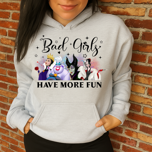 DTF Transfer Bad Girls Have More Fun Graphic