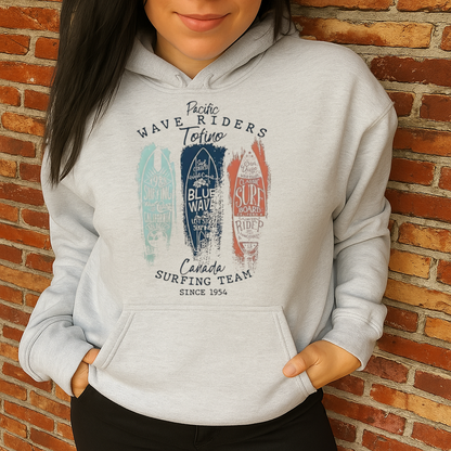 DTF Transfer Pacific Wave Riders Tofino Vintage Surf Canada